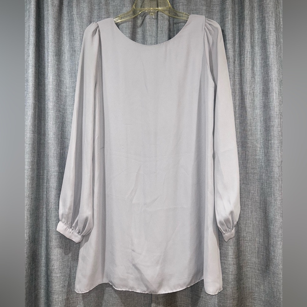 Lulus Grey Flowy Dress